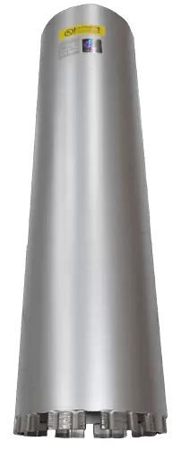 Алмазная буровая коронка 112*450 мм 1 1/4" UNC Hilberg Laser HD714 - интернет-магазин «Стронг Инструмент» город Новосибирск