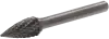Борфреза снарядная - парабола по металлу 10мм тип G (SPG) Strong СТМ-51760010 - интернет-магазин «Стронг Инструмент» город Новосибирск