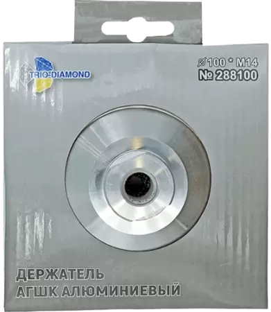 Опорная тарелка 100мм Hard (алюминиевая) для АГШК Trio-Diamond 288100 - интернет-магазин «Стронг Инструмент» город Новосибирск