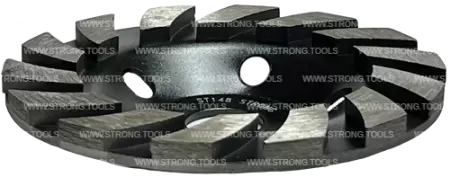 Алмазная чашка по бетону 125*22.23мм Турбо Strong СТД-14800125 - интернет-магазин «Стронг Инструмент» город Новосибирск