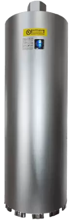 Алмазная буровая коронка 152*450 мм 1 1/4" UNC Hilberg Laser HD719