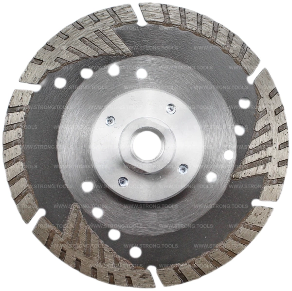 Алмазный диск с фланцем 125*М14*10мм Turbo-Segment Strong СТД-18700125 - интернет-магазин «Стронг Инструмент» город Новосибирск